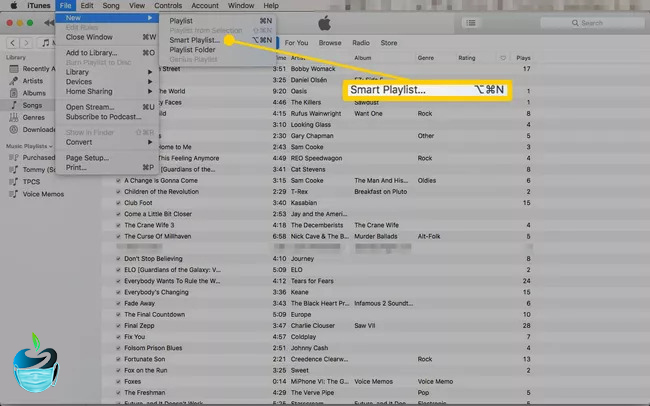 پلی لیست های هوشمند در اپل موزیک
