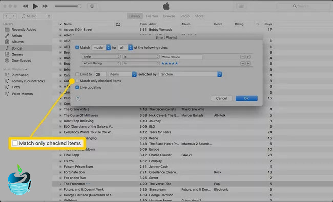 ساخت پلی لیست های هوشمند در اپل موزیک