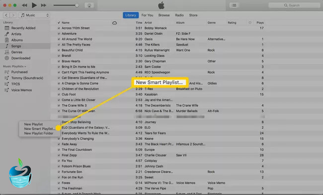 پلی لیست های هوشمند در اپل موزیک