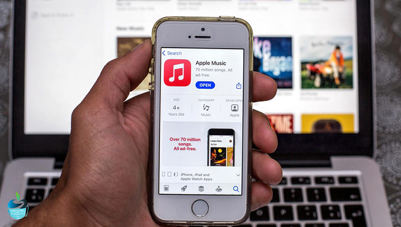 آموزش کاهش مصرف اینترنت اپل موزیک