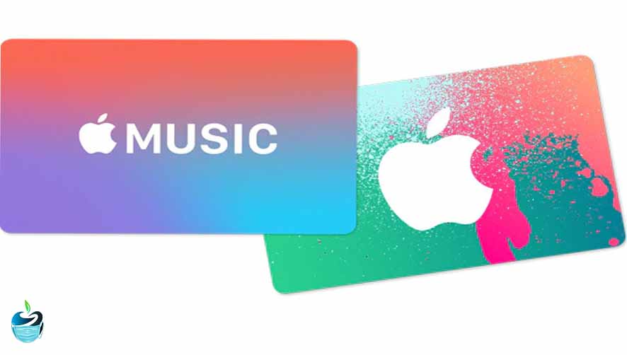 استفاده از گیفت کارت Apple Music