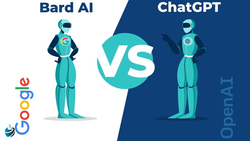 مقایسه هوش مصنوعی Bard و ChatGPT